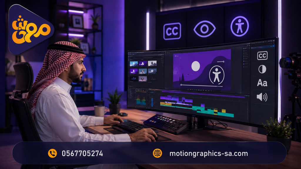 9 نصائح لإنتاج فيديو موشن شامل وسهل الوصول للجميع